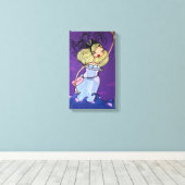 "Rainy Maandag" Gewikkeld Canvas (Insitu (Houten vloer))