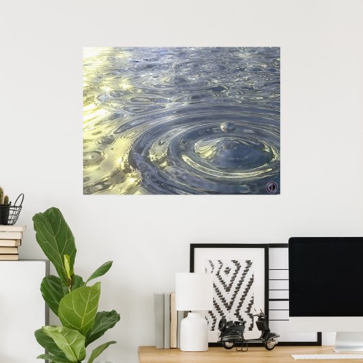 Rainy middag poster (Thuiskantoor)