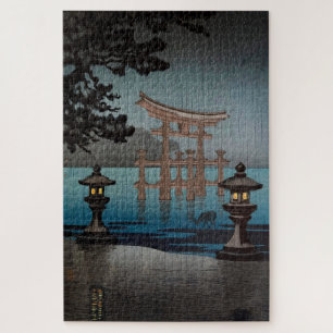 Rainy Miyajima door Tsuchiya Koitsu Legpuzzel