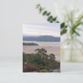 Rainy Morecambe Bay Briefkaart (Staand voorkant)