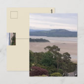 Rainy Morecambe Bay Briefkaart (Voorkant / Achterkant)