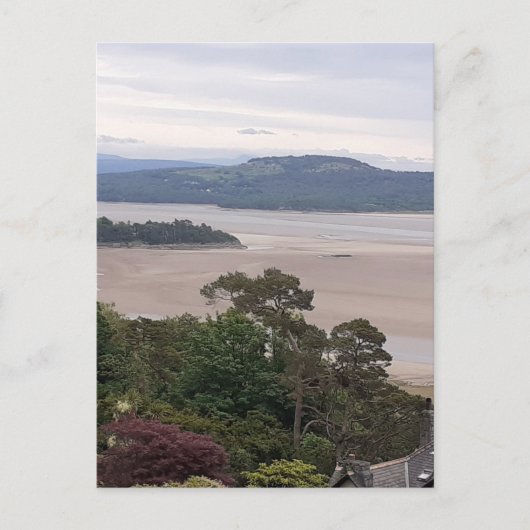 Rainy Morecambe Bay Briefkaart (Voorkant)