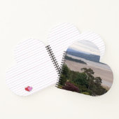 Rainy Morecambe Bay Heart Notitieboek (Binnen)