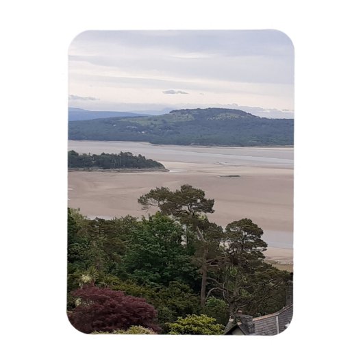 Rainy Morecambe Bay Magneet (Verticaal)