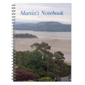 Rainy Morecambe Bay Notitieboek (Voorkant)