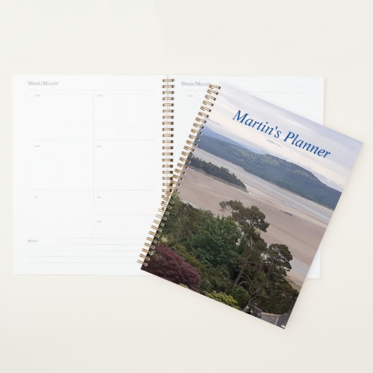 Rainy Morecambe Bay Planner (Display)