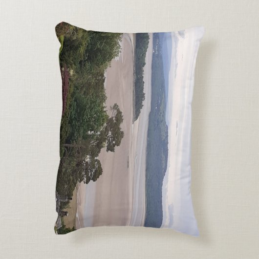 Rainy Morecambe Bay Speciaal Accent Kussen (Achterkant (Verticaal))