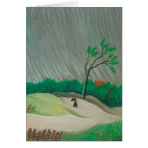 Rainy Morning Henri Rousseau,  Kunst