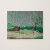 Rainy Morning Henri Rousseau,  Kunst Legpuzzel (Horizontaal)