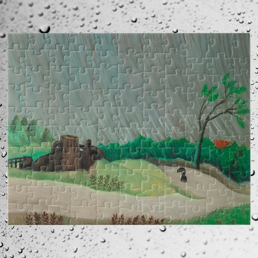 Rainy Morning Henri Rousseau,  Kunst Legpuzzel