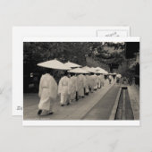 Rainy Morning in Kitano Tenman-güu Briefkaart (Voorkant / Achterkant)