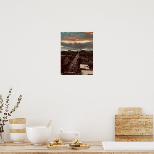 Rainy Nashville poster (Keuken)