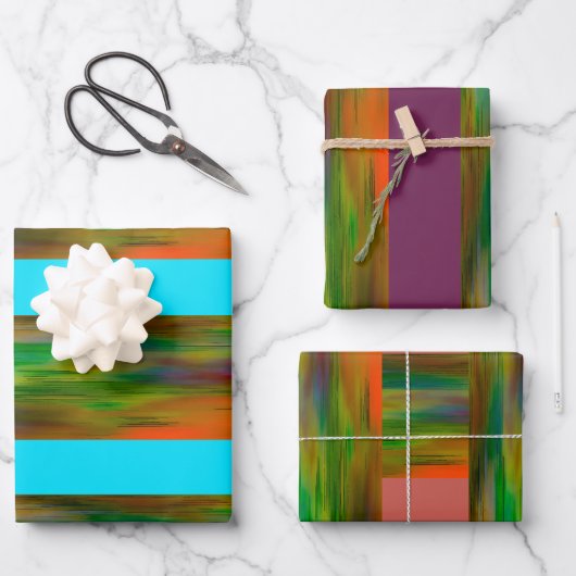 "Rainy Night in Georgia" Verpakkingspapier (set va Inpakpapier Vel (Voorkant)