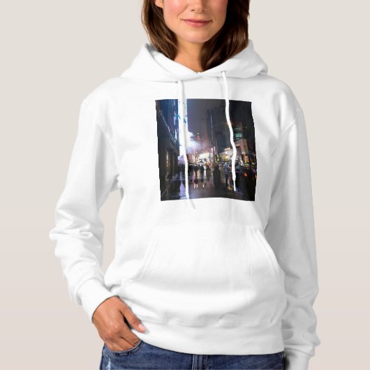 Rainy NYC Hoodie (Voorkant)