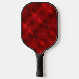 Rainy Red Dianthus 5 Pickleball Paddle