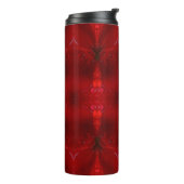 Rainy Red Dianthus 5 Thermosbeker (Gedraaid links)
