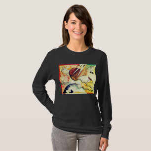 Rainy Reverie - Kandinsky's Abstracte euforie T-shirt
