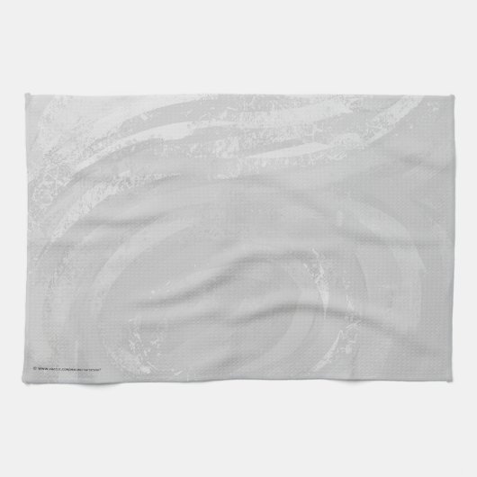 Rainy Sky Gray Swirl Theedoek (Horizontaal)