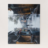 Rainy Streets uit Vietnam Legpuzzel (Verticaal)
