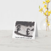 Rainy Summer's Day Verjaardag Kaart (Gele Bloem)