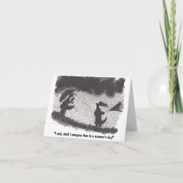 Rainy Summer's Day Verjaardag Kaart