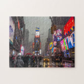 Rainy Times Square Legpuzzel (Horizontaal)