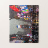 Rainy Times Square Legpuzzel (Verticaal)
