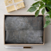 Rainy Urban Woman Blue Decoupage Tissuepapier (Geschenk)