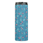 Rainy Weer Grappige Paraplu's Thermosbeker (Achterkant)