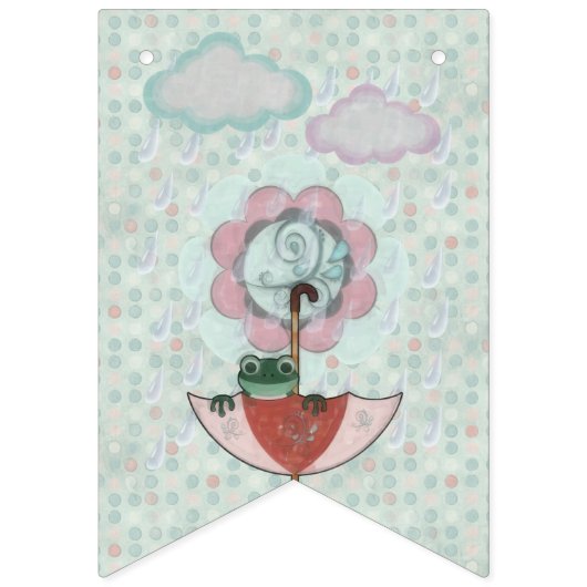 RainyDayFrog HAPPY BIRTHDAY Vlaggetjes (Eerste vlag)