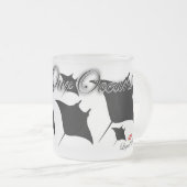 Raio de Manta - salvar nossos oceanos Matglas Koffiemok (Voorkant rechts)