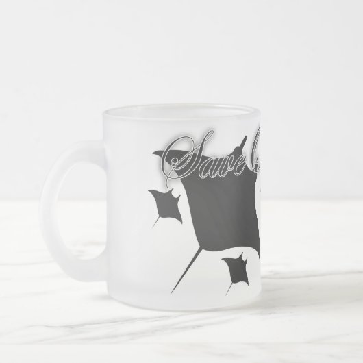 Raio de Manta - salvar nossos oceanos Matglas Koffiemok (Links)