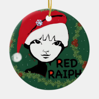 Raiph Tree hing Keramisch Ornament