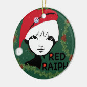 Raiph Tree hing Keramisch Ornament (Links)