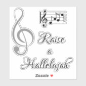 Raise a Hallelujah Sticker (Vel)