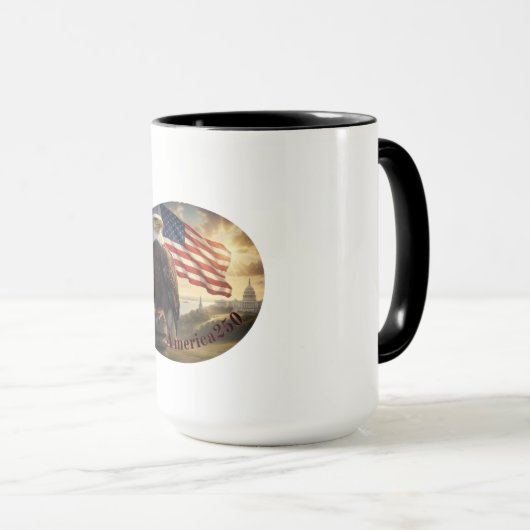 Raise a Mug to 250 Years of Liberty. Mok (Voorkant rechts)