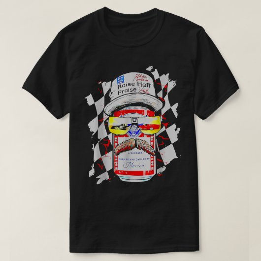 Raise Hell Phoogtij  Funny Driving Beer T-shirt (Design voorkant)