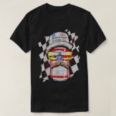 Raise Hell Phoogtij  Funny Driving Beer T-shirt (Design voorkant)