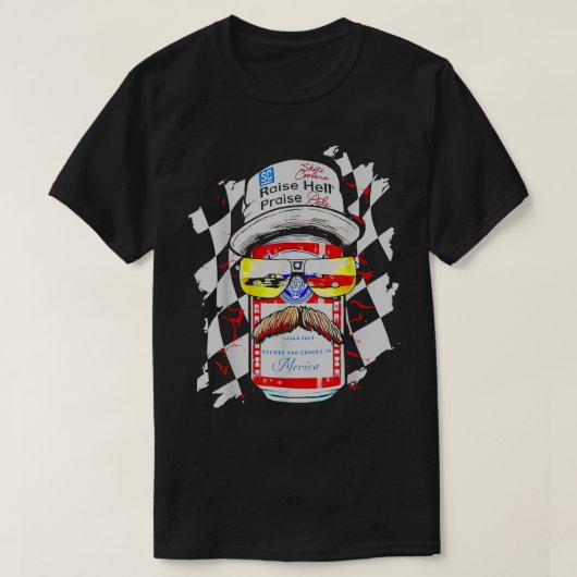 Raise Hell Phoogtij  Funny Driving Beer T-shirt (Design voorkant)