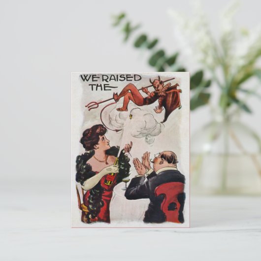  Raise het Briefkaart van de Duivel (Staand voorkant)