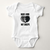 Raise Lions not Sheep Romper (Voorkant)