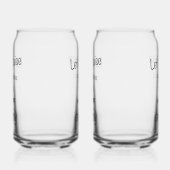 Raise Our Glasses Glass Blikvorm Glas (Links)