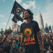 Raised Fist Power Activism Symbol,Protest Equality T-shirt