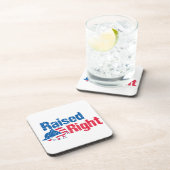 Raised Right - Republican Bier Onderzetter (Rechterzijde)
