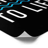 Raised To Life New Christian Baptism 1 Poster (Hoek)