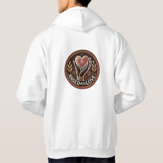 Raised With Love Sweatshirt (Achterkant)