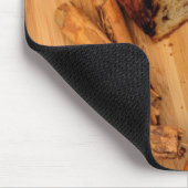 Raisin-brood en kaneel muismat (Hoek)