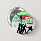 Raisin' Cain 2012 Ronde Button 5,7 Cm (Voorkant /achterkant)