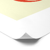 Raisin ( franse advertentie) poster (Hoek)