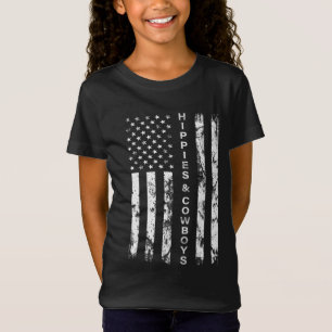 Raisin hel met hippies en cowboys - Amerika T-shirt
